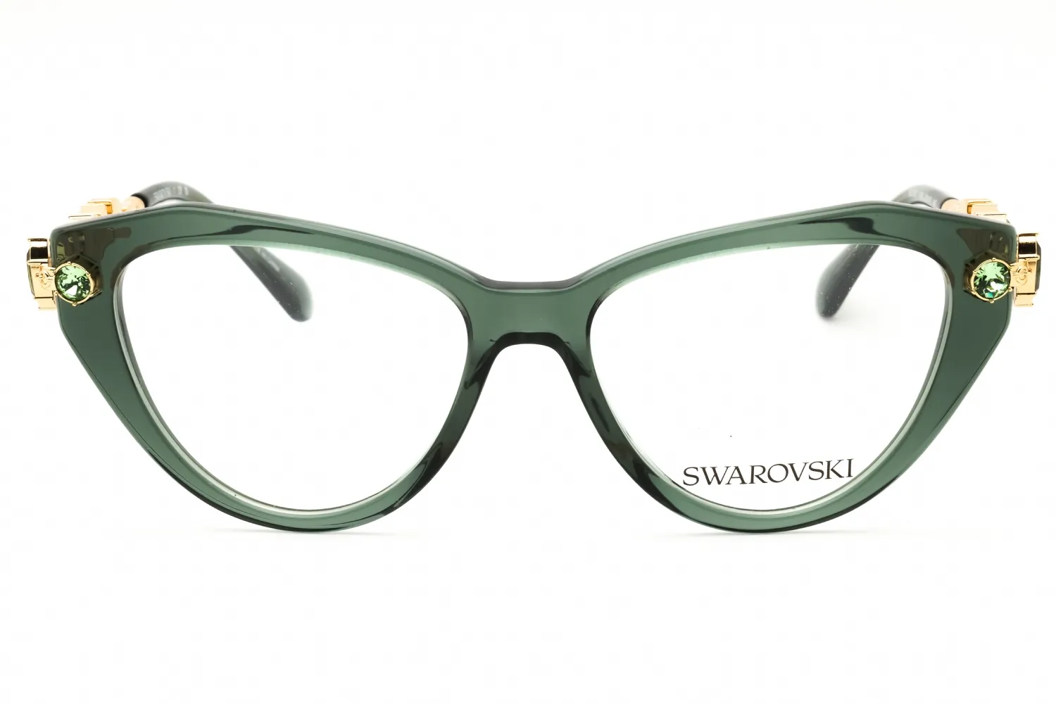 Swarovski 0SK2047 1043 Eyeglasses Transparent Green 53mm Women 2
