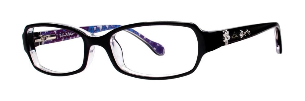 Lilly Pulitzer Treena Eyeglasses Black 46mm Kids