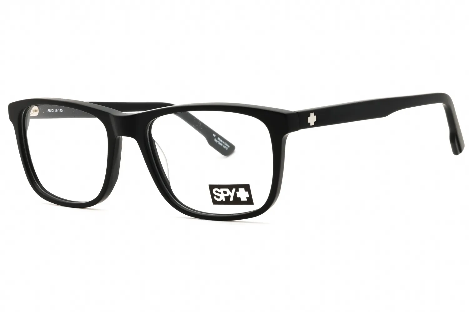 Spy DWIGHT 55 573495374000 Eyeglasses Matte Black Unisex