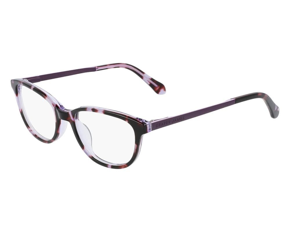 Draper James DJ1004 505 Eyeglasses Plum Tortoise 46mm Kids