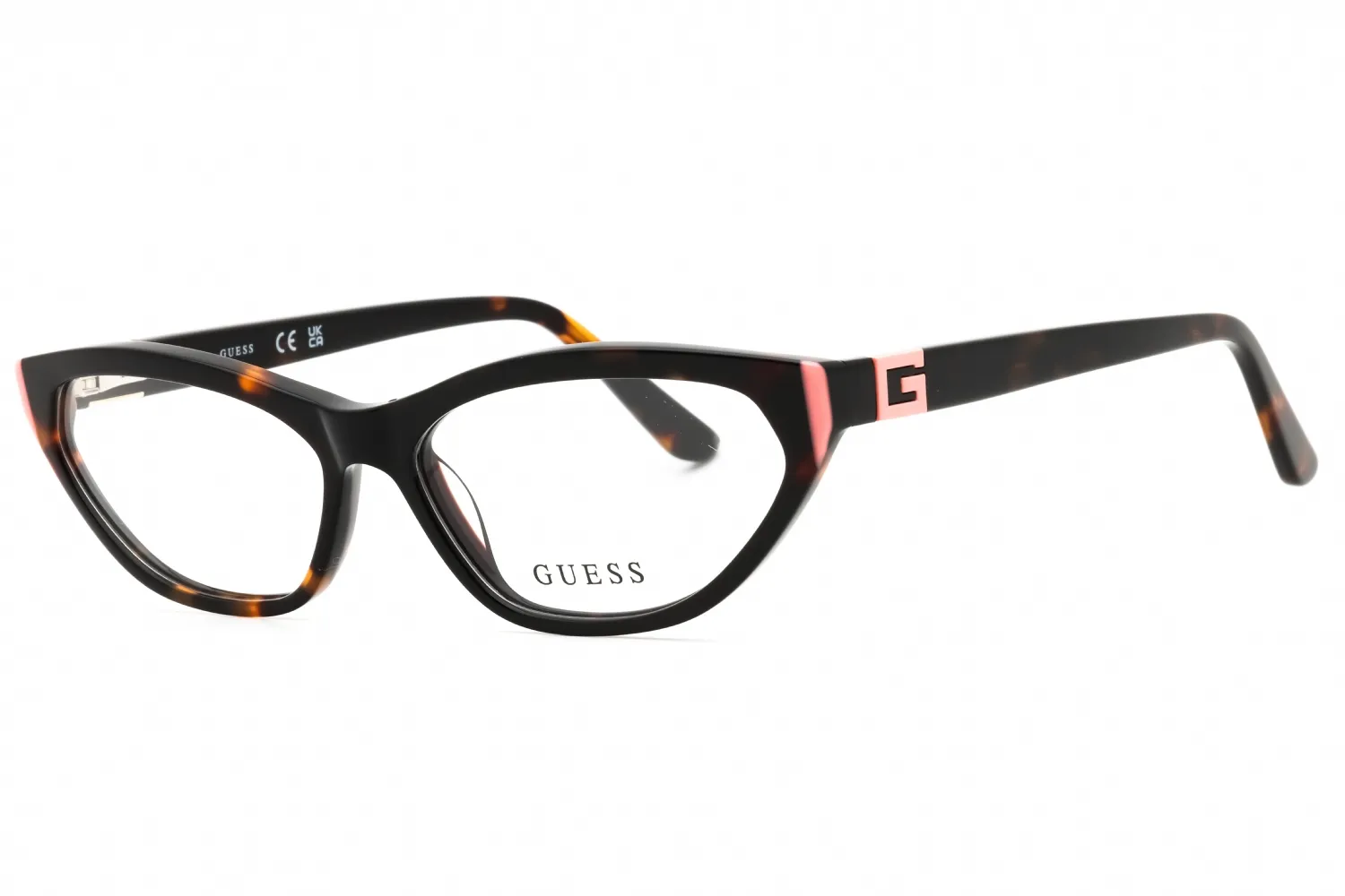 Guess GU50146 052 Eyeglasses Dark Havana 54mm Women
