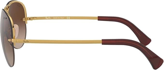 Ray-Ban RB4175 877 Rb3449 001/13 Sunglasses Gold 59mm Unisex 4