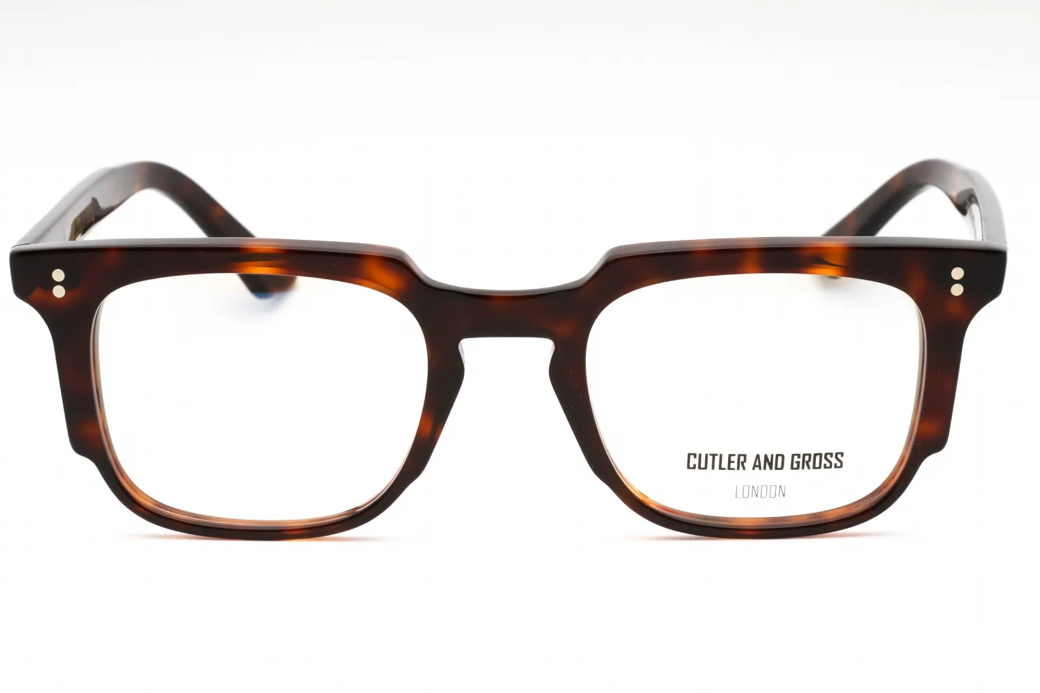 Cutler and Gross CGOP138249 002 Eyeglasses Dark Turtle 49mm Unisex 2