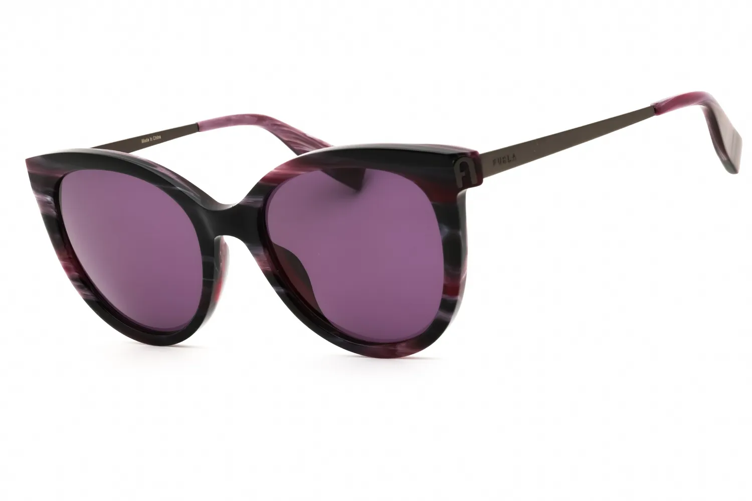 Furla SFU508 091A Sunglasses Purple 53mm Women