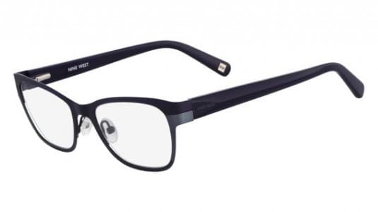 Nine West NW1064 434 Eyeglasses Blue 48mm Women