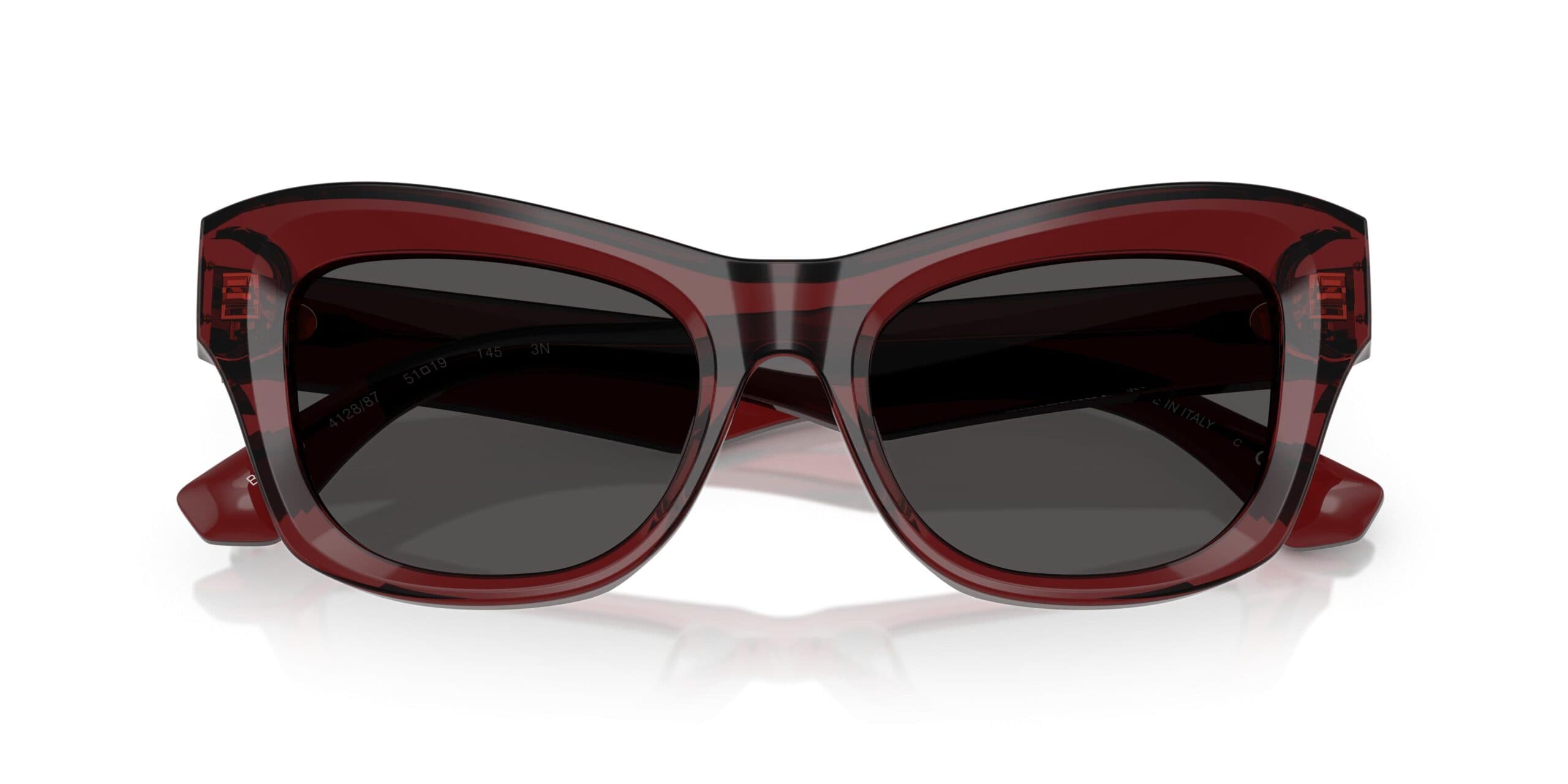 Burberry 0BE4442U 412887 Sunglasses Transparent Bordeaux 51mm Women 5