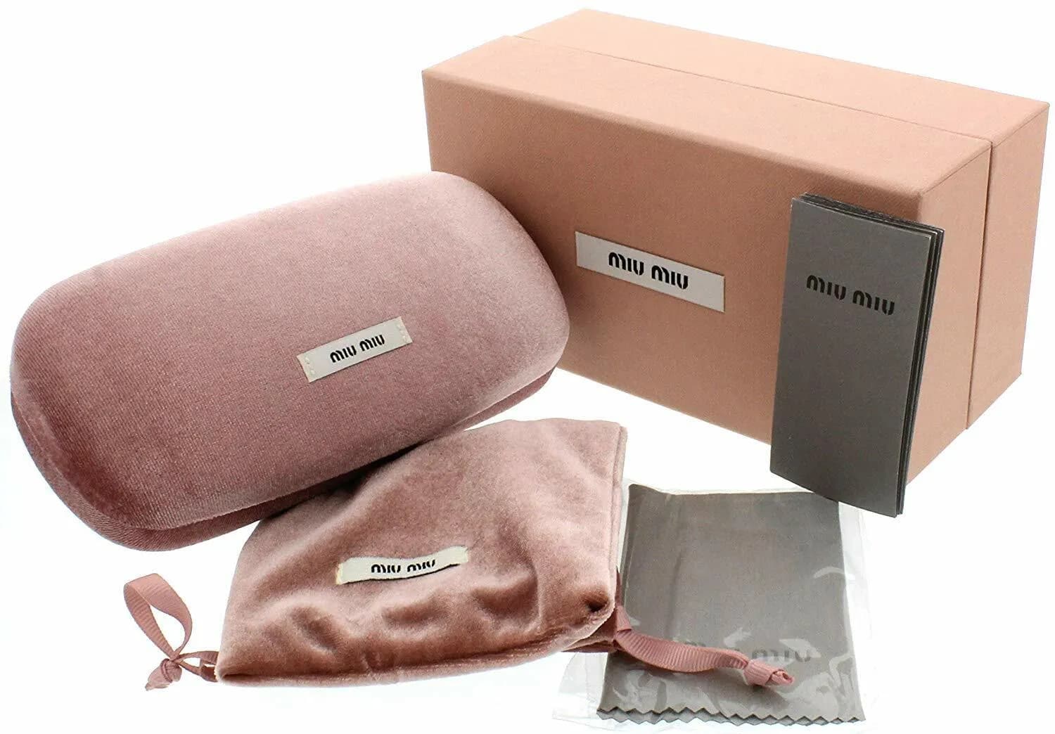 Miu Miu SMU50Z ZVN-112 Sunglasses Gold 130mm Women _Case