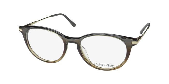 Calvin Klein CK19712 027 Eyeglasses Crystal Grey 51mm Women