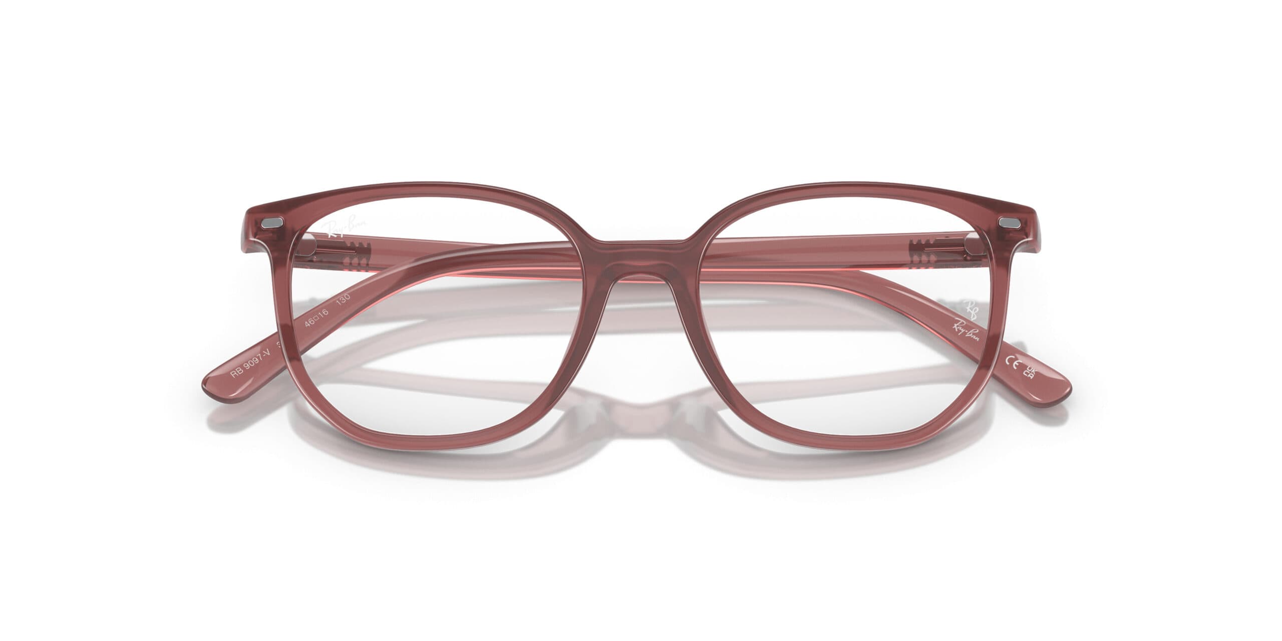 Ray-Ban RB9097V 3936 Eyeglasses Opal Pink 44mm Kids 6