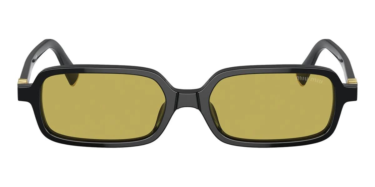Miu Miu MU 11ZSF 16K07O Sunglasses Black 52mm Women 2