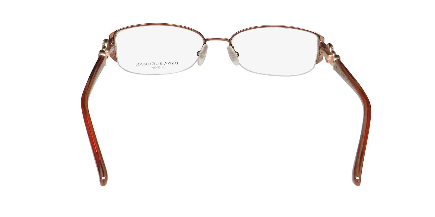 Dana Buchman Sapphira br Eyeglasses Brown 51mm 5