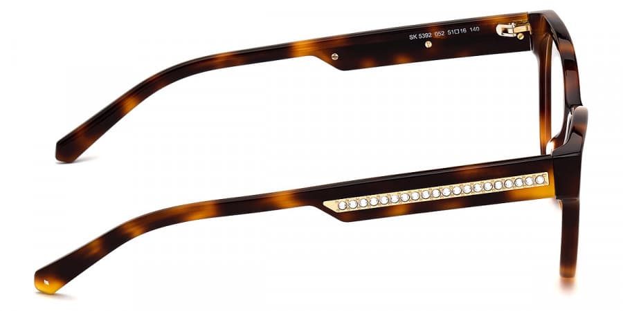 Swarovski SK5392 052 Eyeglasses Tortoise 51mm Women 3