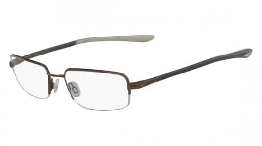 Nike NIKE 4287 212 Eyeglasses Brown 53mm Unisex