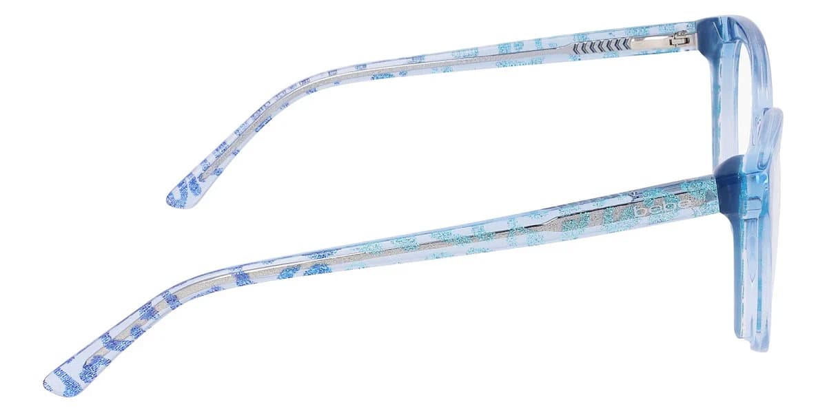 Bebe BB5208 422 Eyeglasses Blue Animal 52mm Women 5