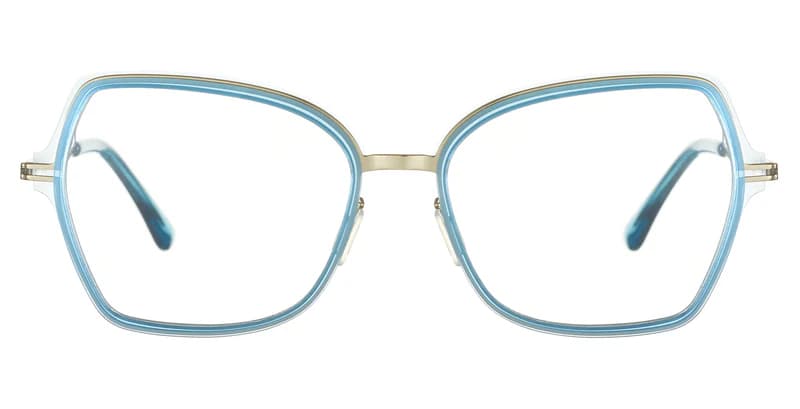 Mad in Italy Cura C02 Eyeglasses Powder Blue 53mm Women 2