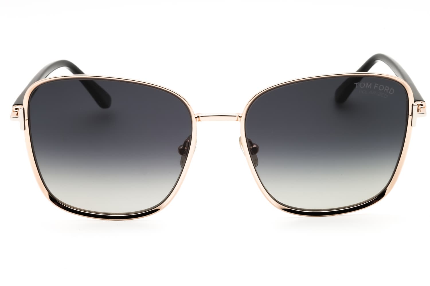 Tom Ford FT1029 28D Sunglasses Shiny Rose Gold 57mm Women 2
