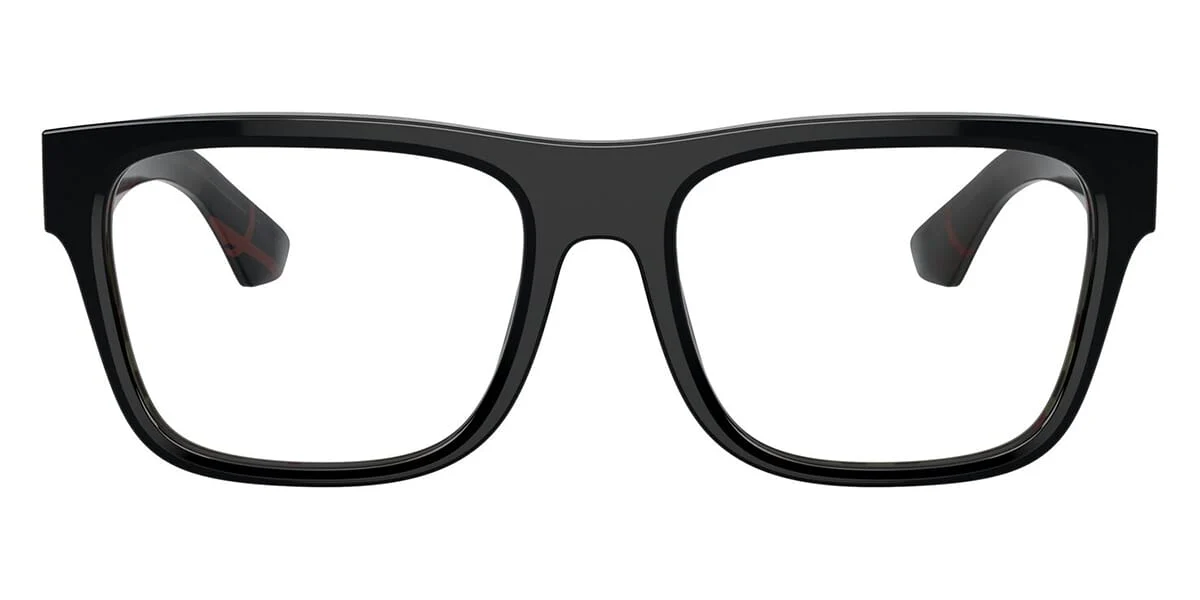 Burberry 0BE2411F 4121 Eyeglasses Black Checkered Pattern 55mm Men 2