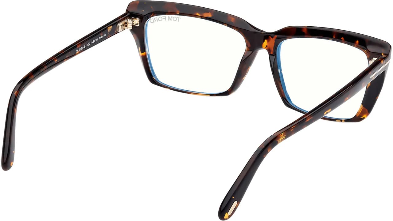 Tom Ford FT5894B 52 Eyeglasses Dark Havana 56mm Women 5