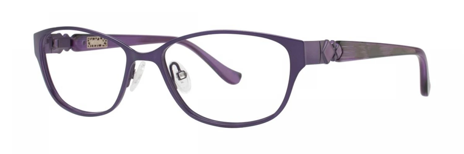 Kensie Chiffon Eyeglasses Purple 50mm Women