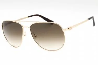 Salvatore Ferragamo SF157S 717 Sunglasses Gold 60mm