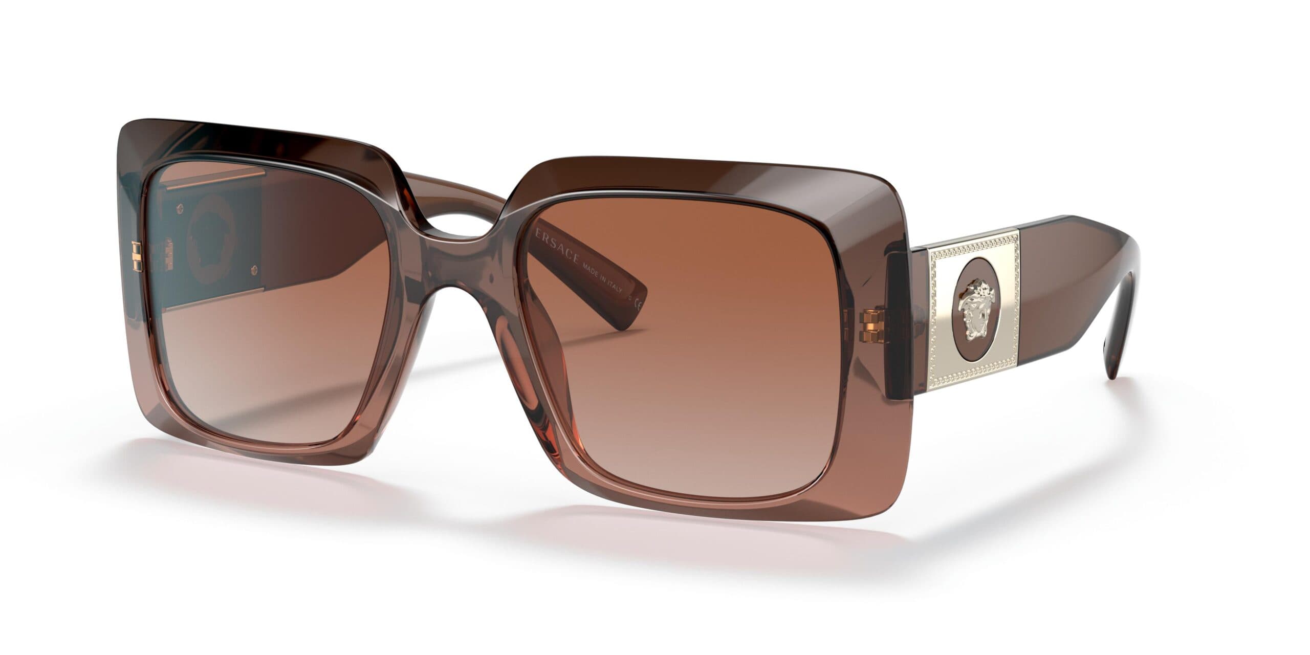Versace MOD.4405 5332/13 Sunglasses Transparent Brown Gradient 54mm Women