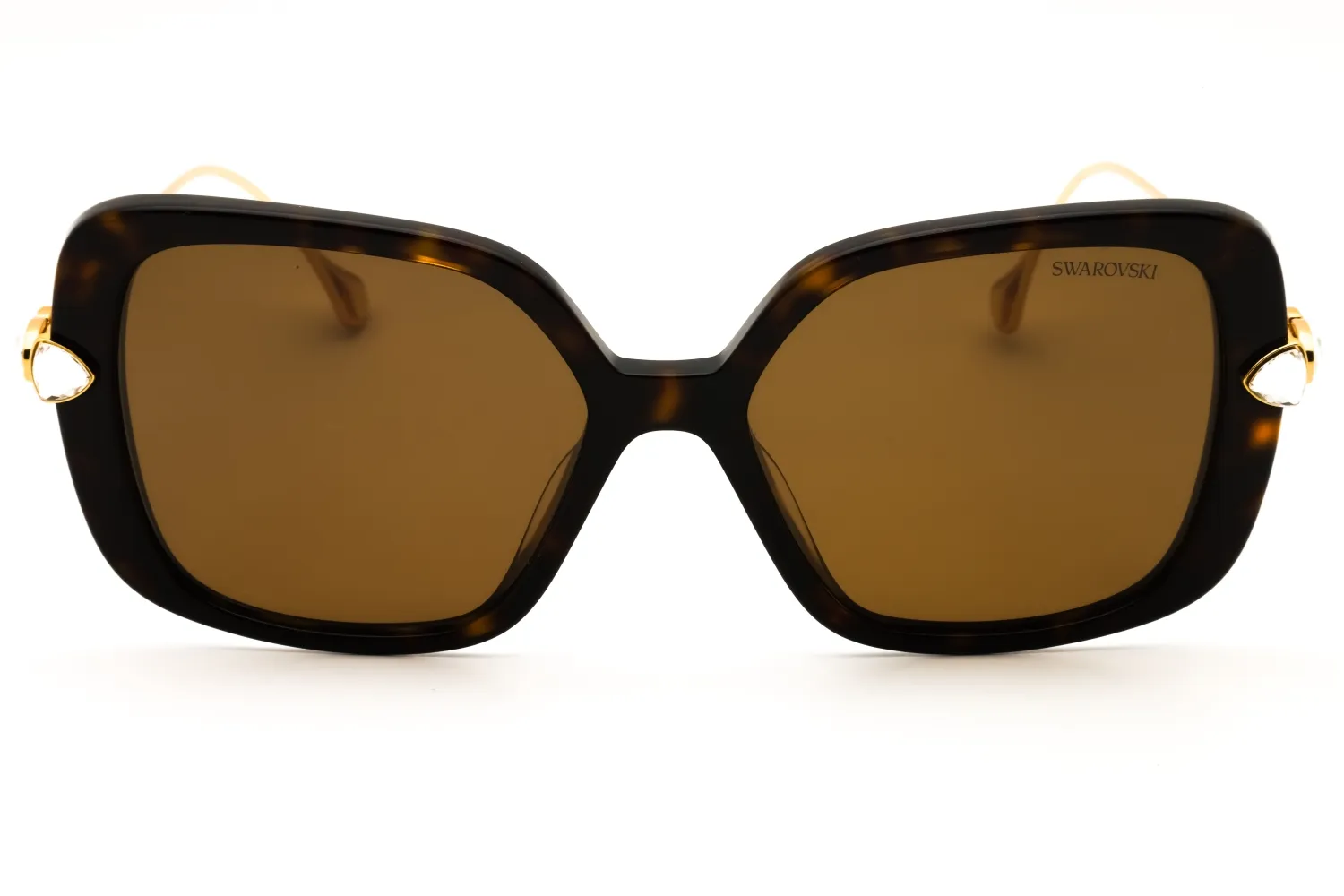 Swarovski SK6011 100283 Sunglasses Havana 55mm Women 2