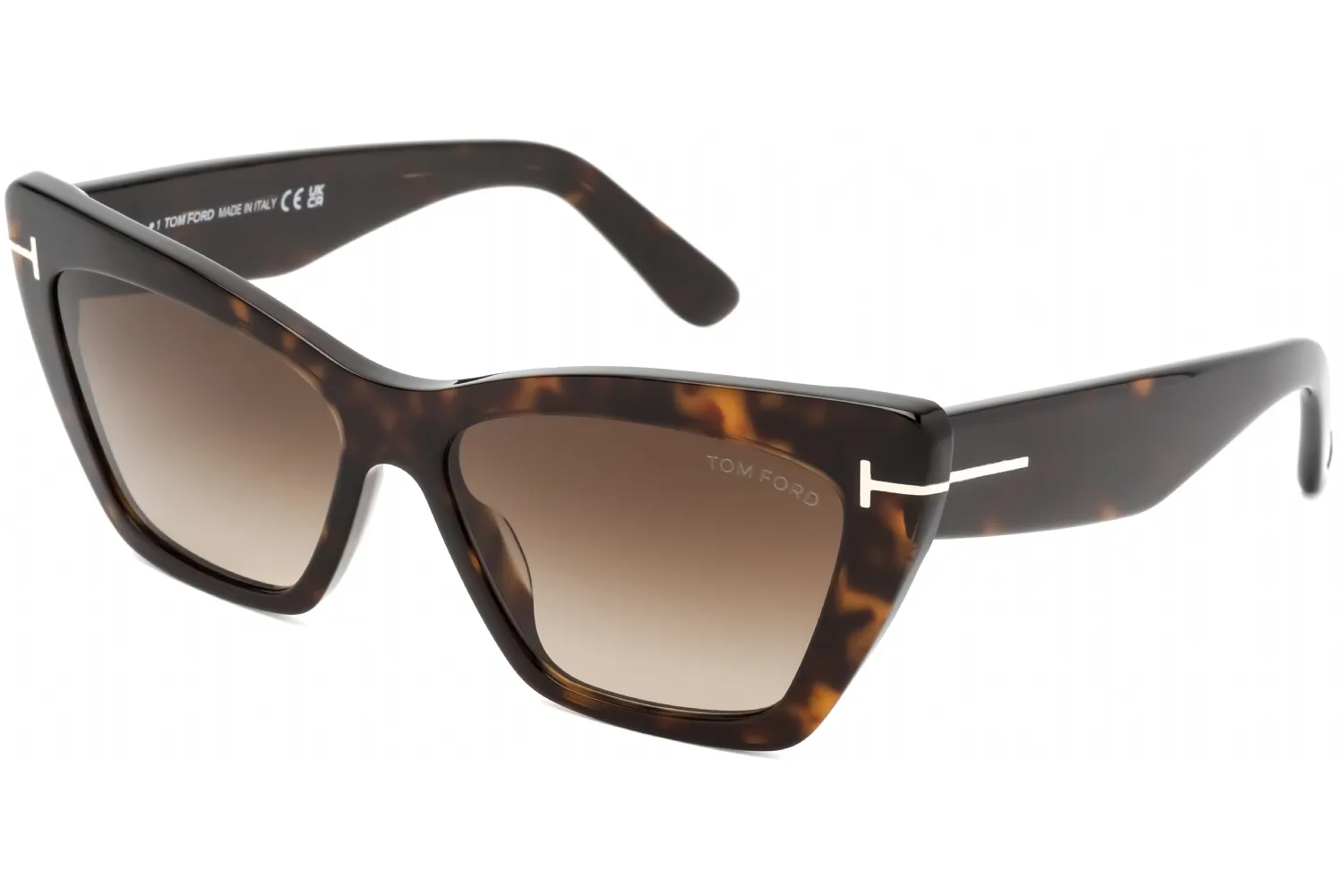 Tom Ford FT0871 52F Sunglasses Dark Havana 56mm Women