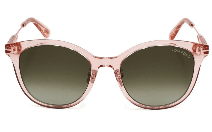 Tom Ford FT1140K 72K Sunglasses Shiny Pink 55mm Women 2