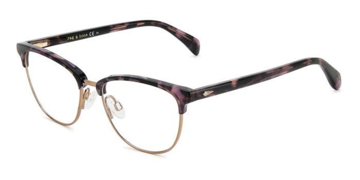 Rag &amp; Bone RNB3060/G HKZ Eyeglasses Multicolor 52mm Women