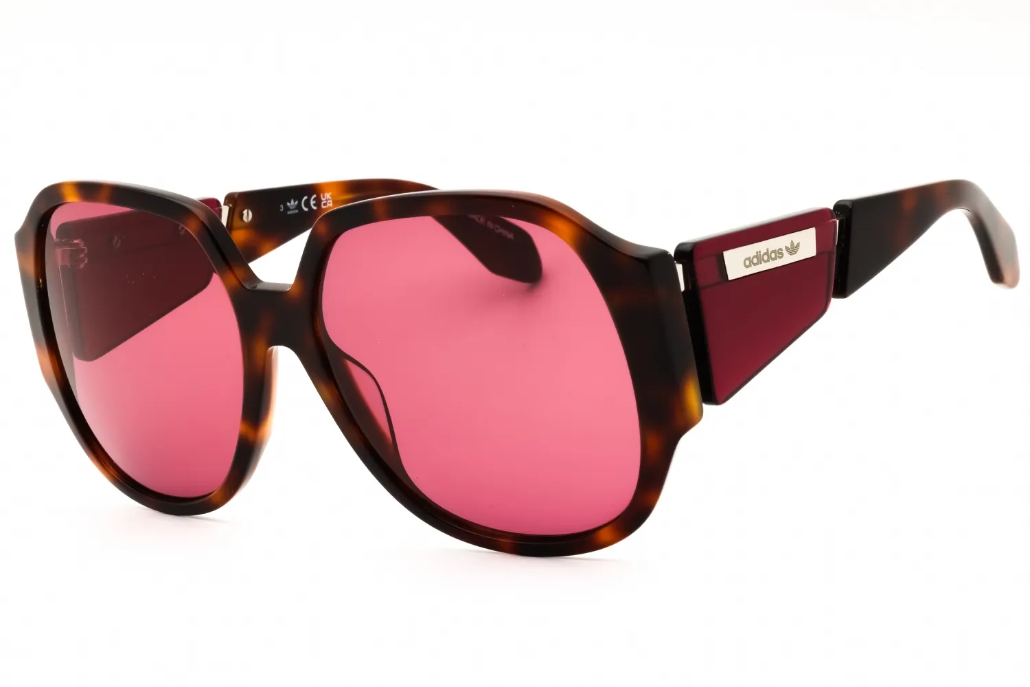 Adidas OR0098 53S Sunglasses Blonde Havana 59mm Women