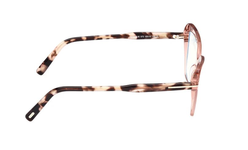 Tom Ford FT5948B 072 Eyeglasses Shiny Pink 55mm Women 5