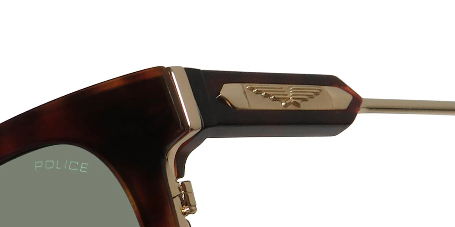 Police Splf19 Prince 3 oc10 Sunglasses Tortoise 51mm 6