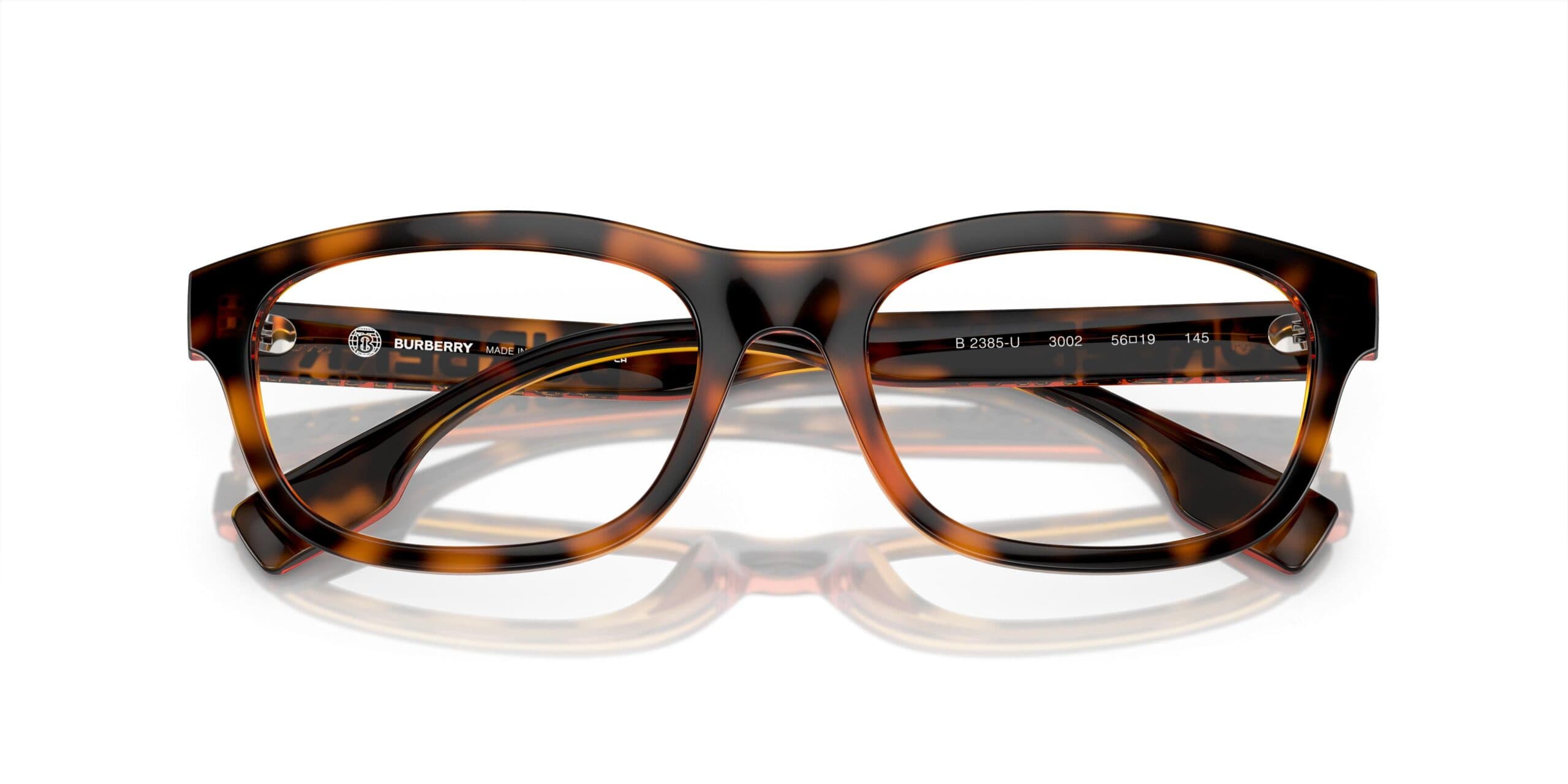 Burberry 0BE2385U 3002 Eyeglasses Dark Havana 54mm Women 5