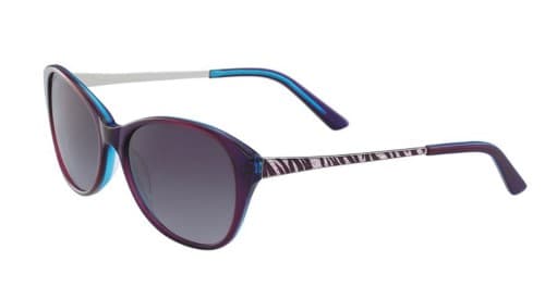 Bebe BB7178 505 PLUM SHINE BRIGHT Sunglasses Multicolor 56mm Women