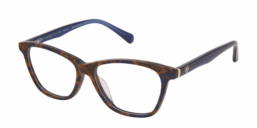 Ann Taylor ATP821 C02 Eyeglasses Navy/marble 50mm Women