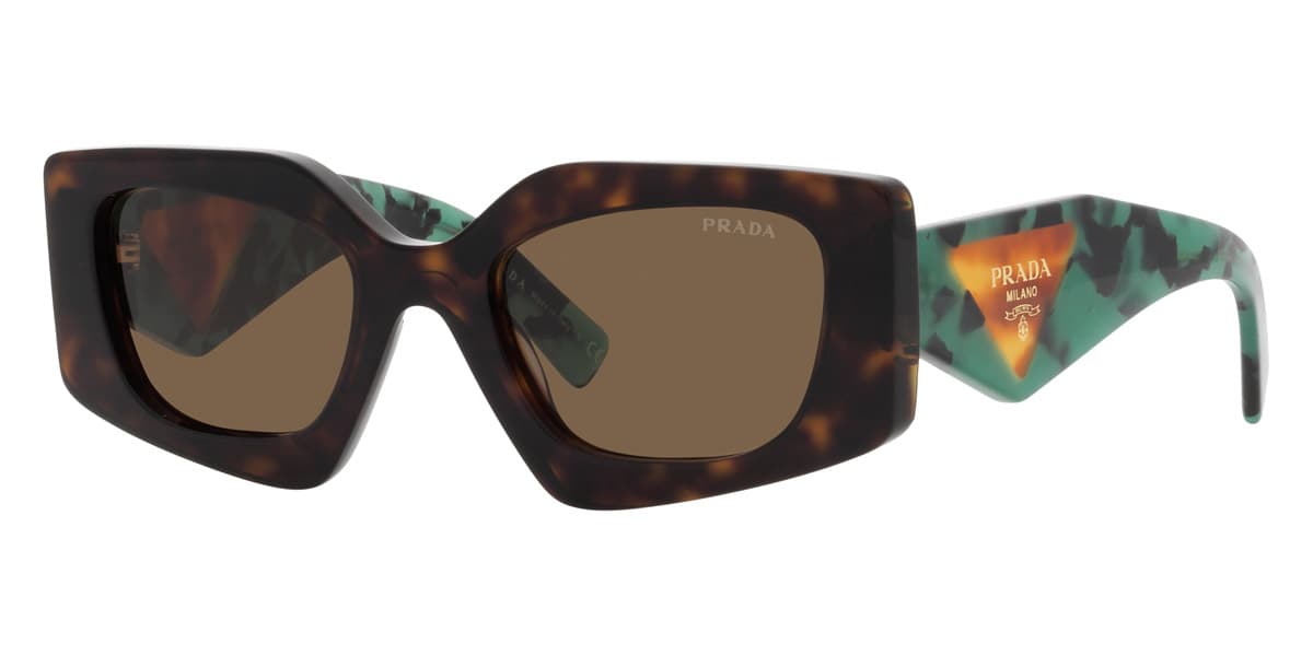 Prada SPR15Y 2AU06B Sunglasses Tortoise Brown 51mm Women