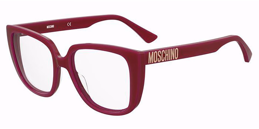 Moschino MOS622 0C9A Eyeglasses Red 53mm Women