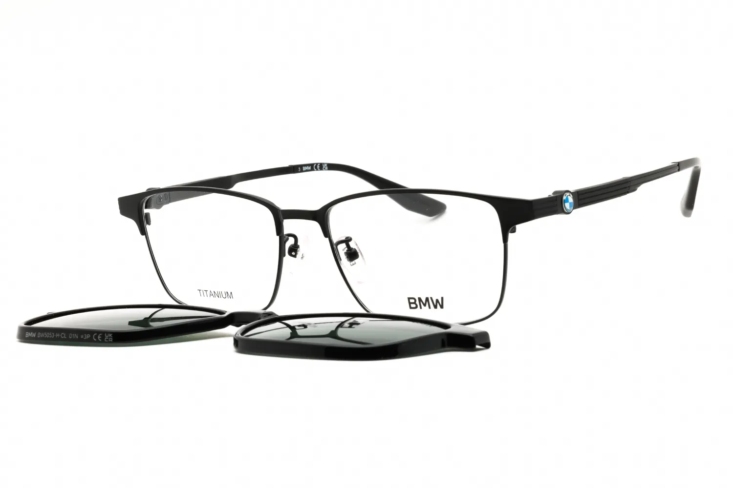 BMW BW5053-H 002 Eyeglasses Matte Black 55mm Men