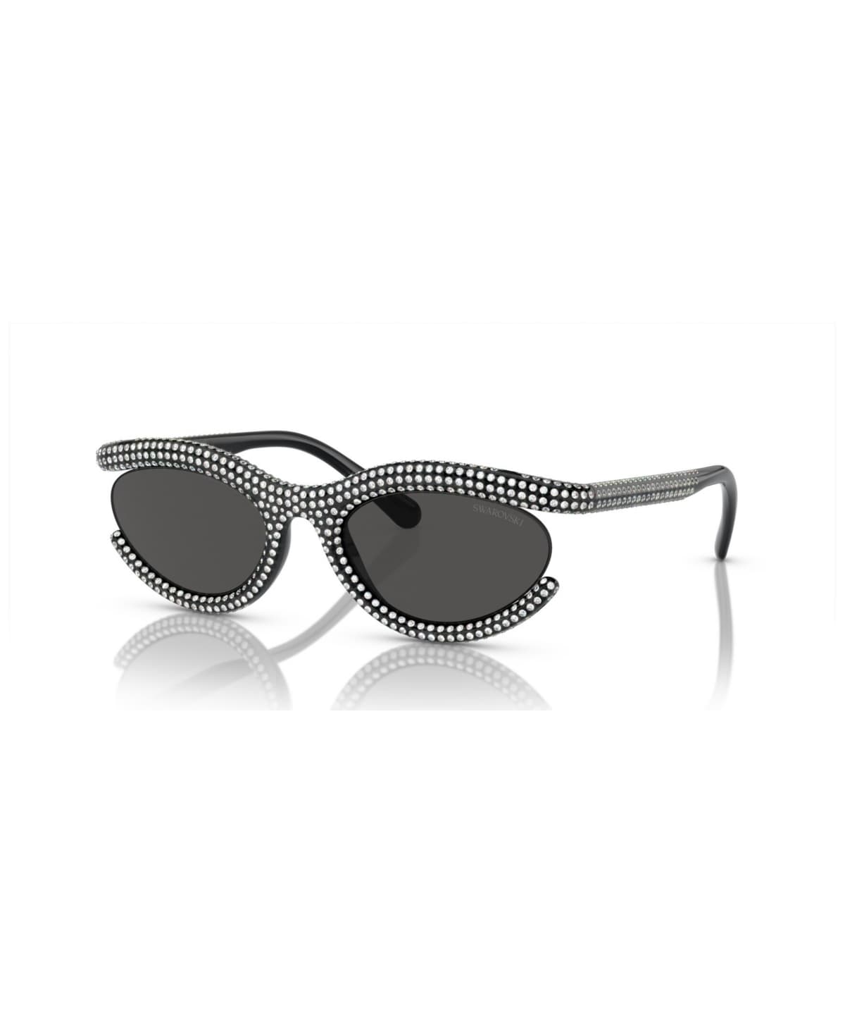 Swarovski SK6006 100187 Sunglasses Black 140mm Women