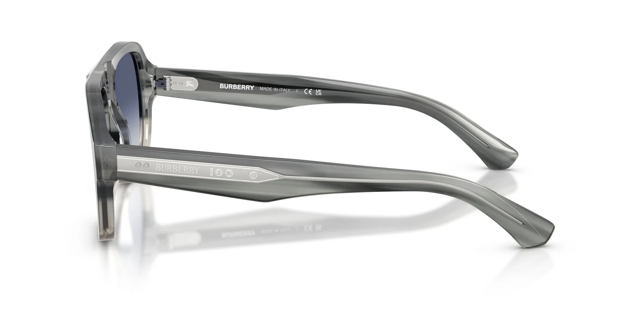 Burberry 0BE4478 420814 Sunglasses Striato Grey 55mm Men 3