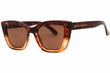 Draper James DJ9020 210 Sunglasses Brown Tortoise 52mm