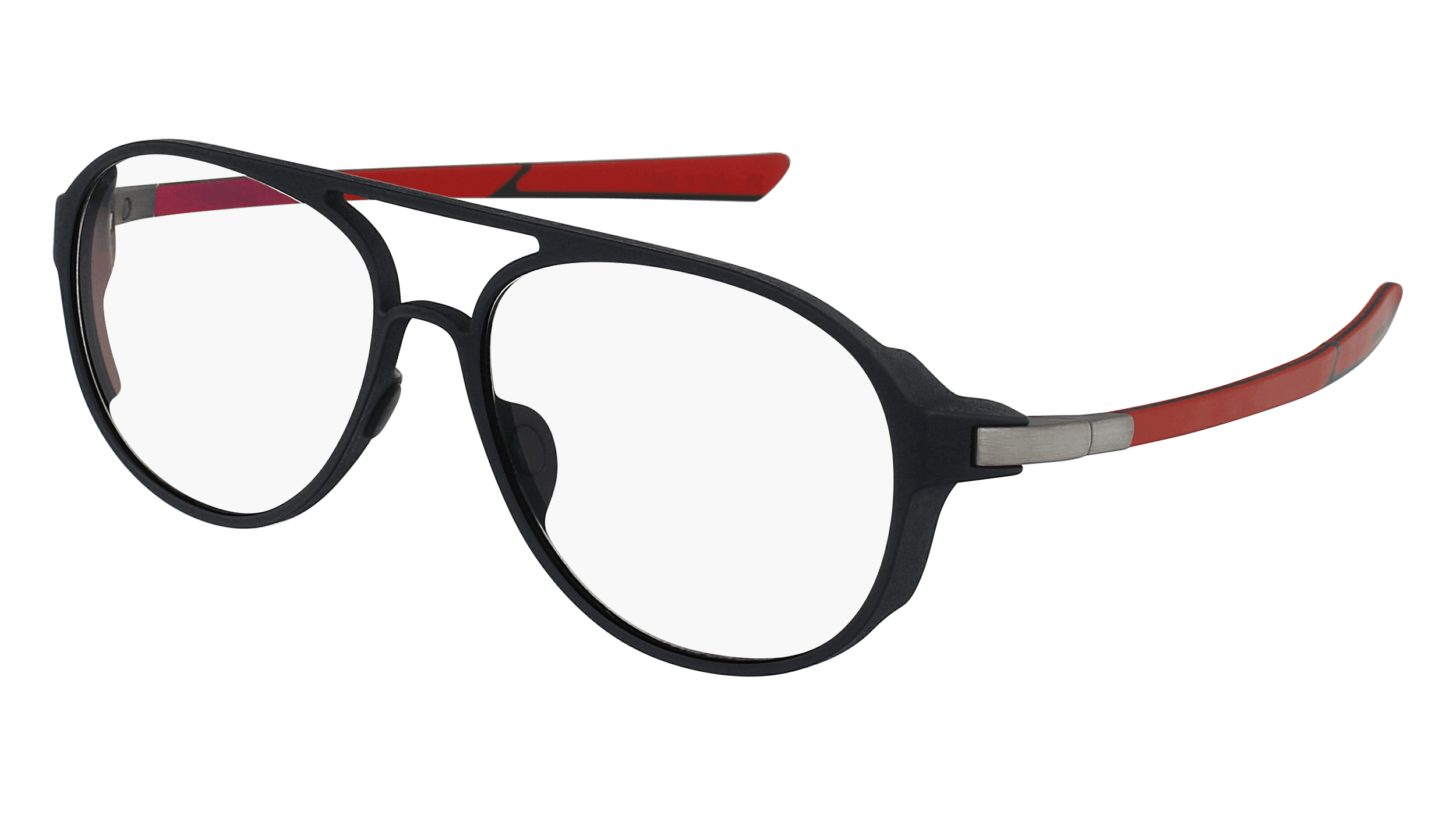 McLaren MLSGPO02 C02 Eyeglasses Matte Navy Blue/red 55mm Men