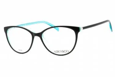 Adensco AD 234 0EL9 00 Eyeglasses Blk Turquoise 52mm