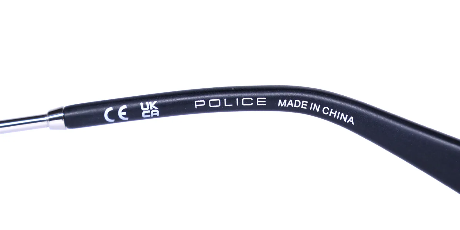 Police Spll11 Octane 8 k07b Sunglasses Silver 59mm 7