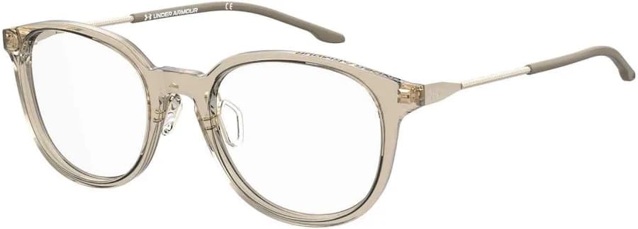 UNDER ARMOUR UA 5033/G 010A Eyeglasses Beige 51mm Unisex