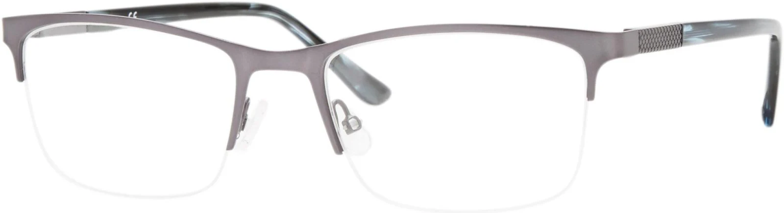 Liz Claiborne CB 252 0RIW Eyeglasses Matte Grey 56mm Men