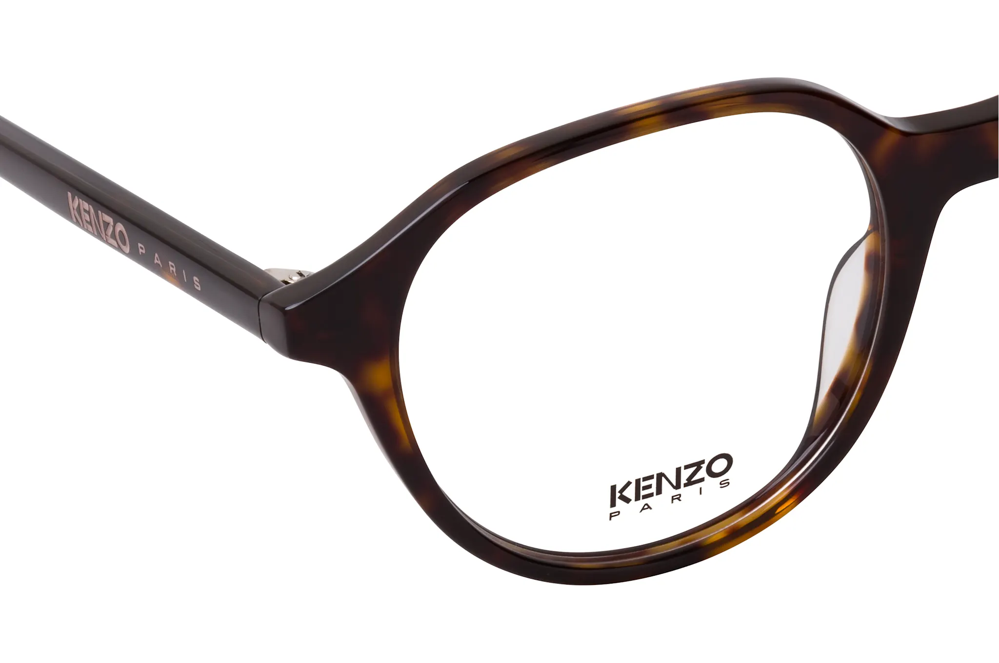 Kenzo KZ50166I 052 Eyeglasses Havana 50mm Unisex 4
