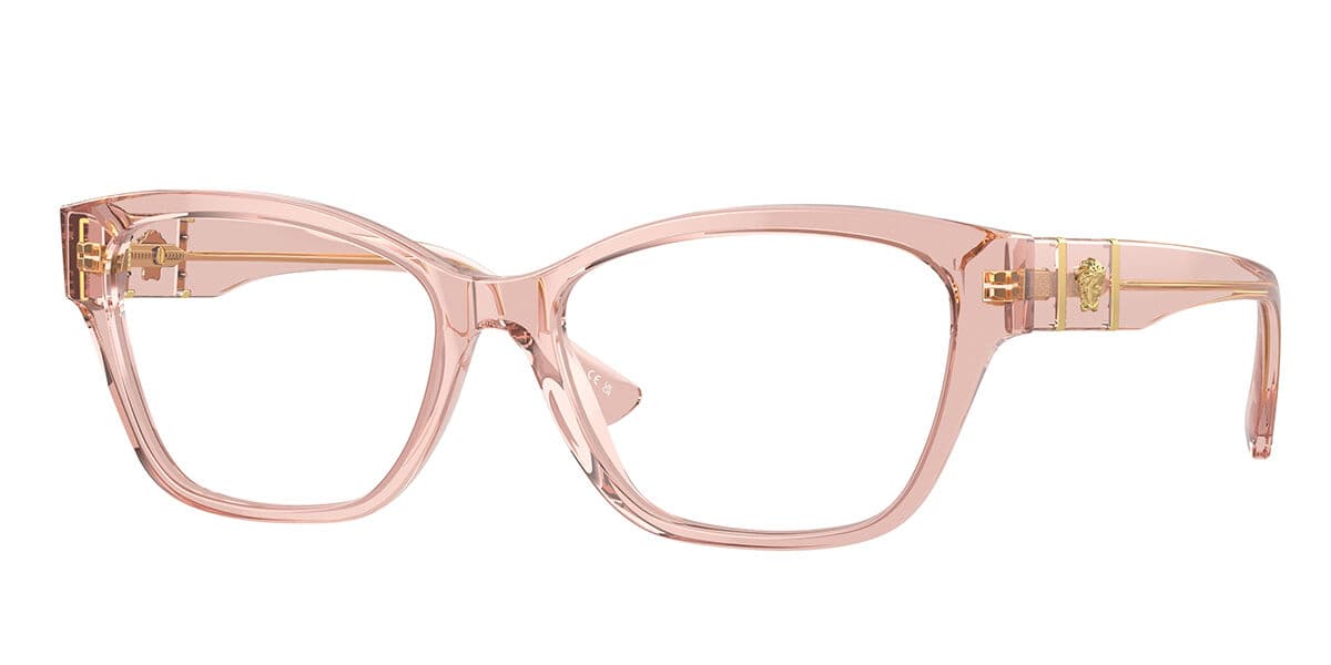 Versace MOD.3344 5434 Eyeglasses Pink 52mm Women