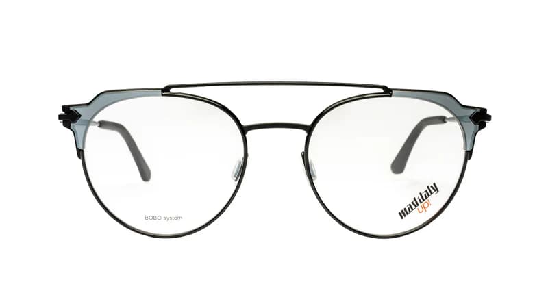 Mad in Italy Figaro F04 Eyeglasses Black 51mm Unisex 2