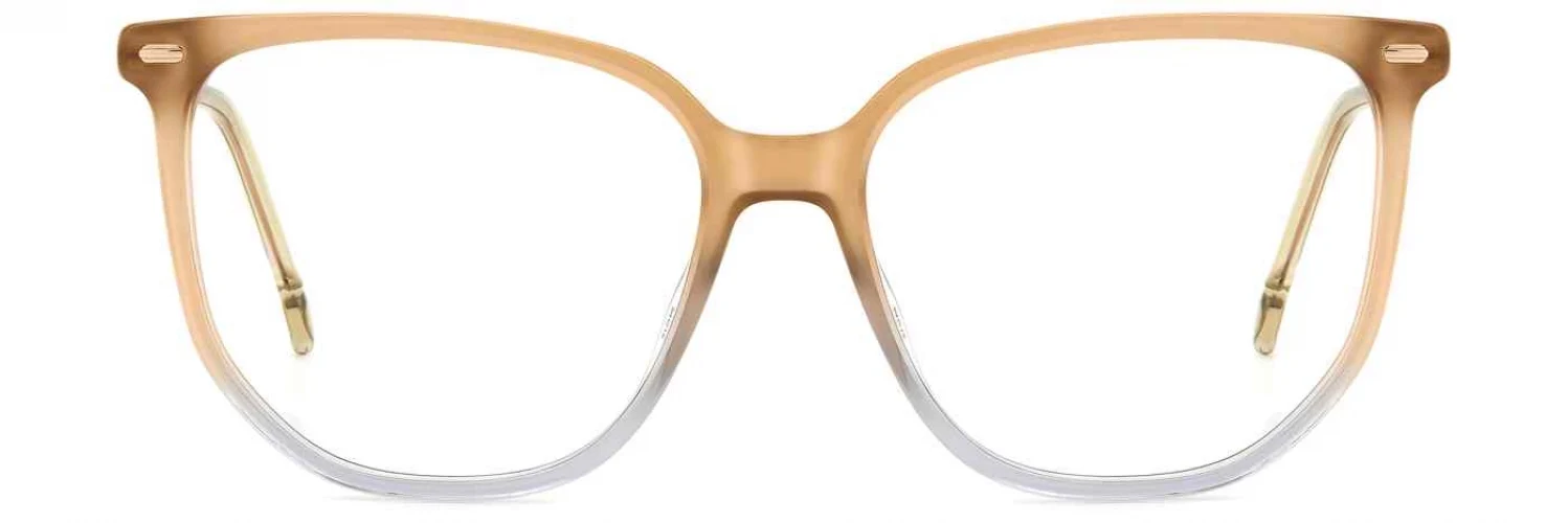 Carrera CARRERA 3025 0690 Eyeglasses Beige Grey 54mm Women 2